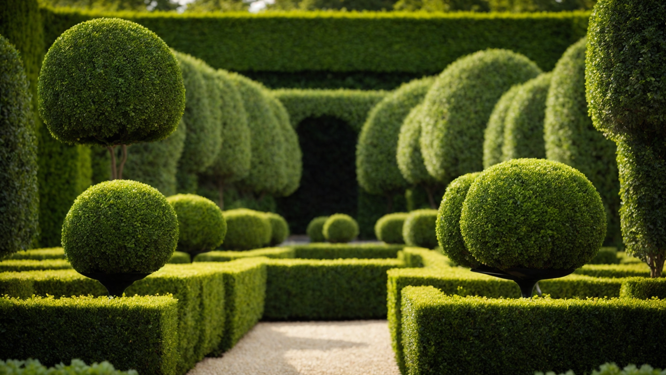 Buxus kert tervezése – Formára vágott klasszikus